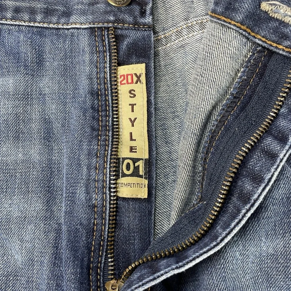 Wrangler 20X Style 01 Competition Men's Denim‎ Jeans Relaxed Bootcut Size 38x32